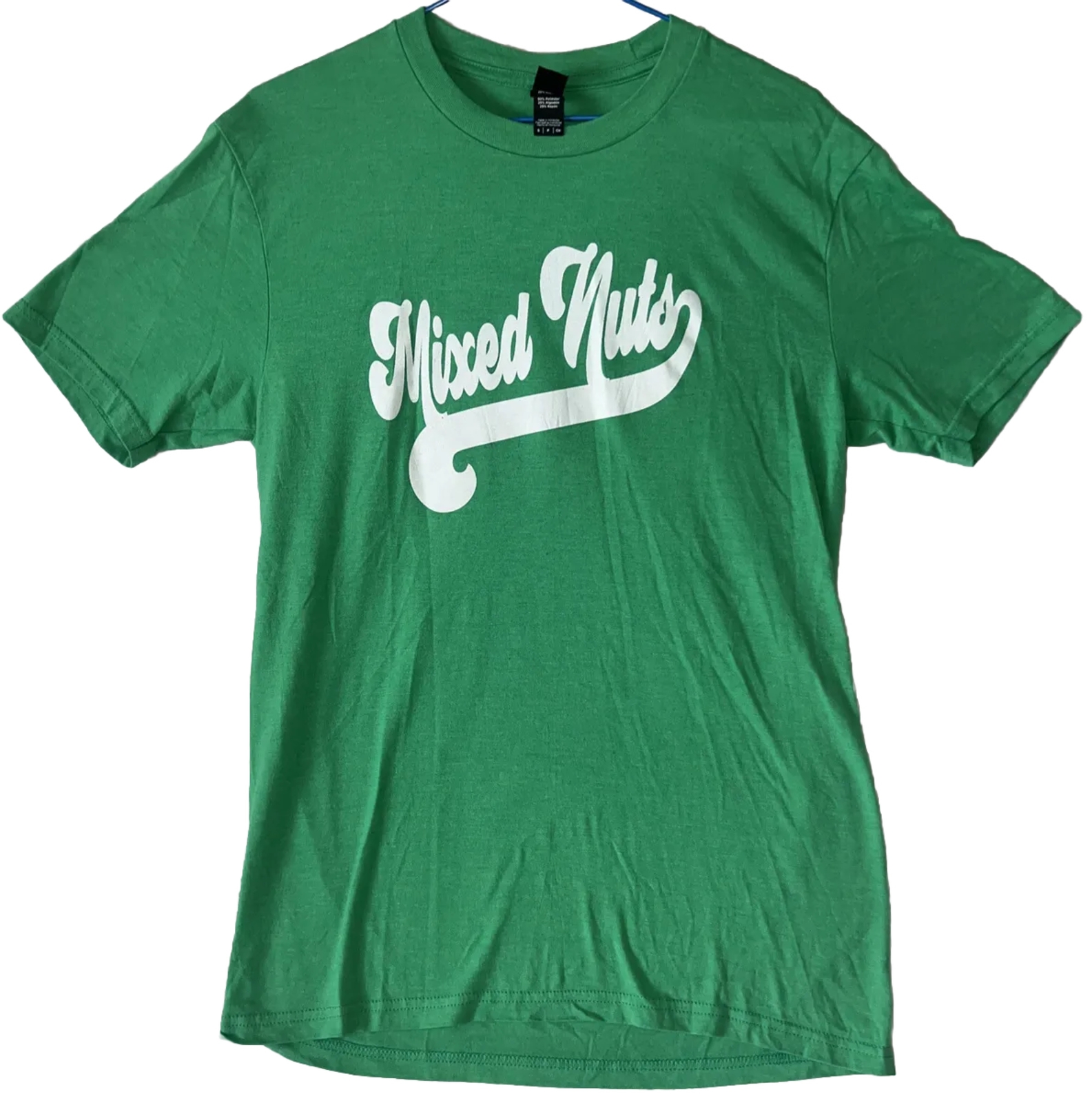 Mixed Nuts Graphic Tee #8 District Perfect Tri DTG Adult S T-shirt Softball Fun