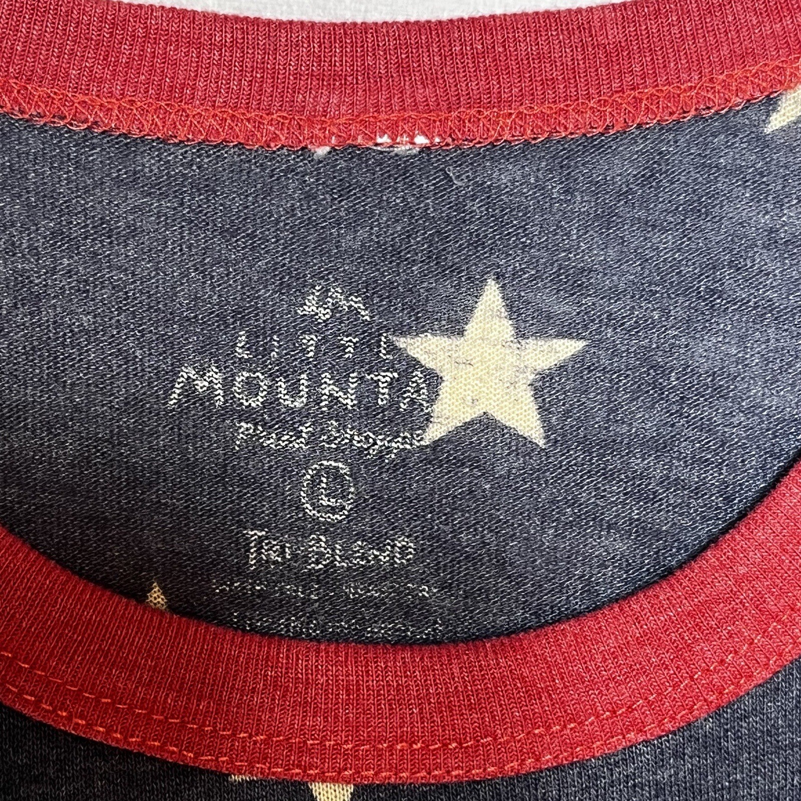 Little Mountain Print Shoppe ‘Murica T-Shirt USA Patriotic Soft Tri-Blend Large