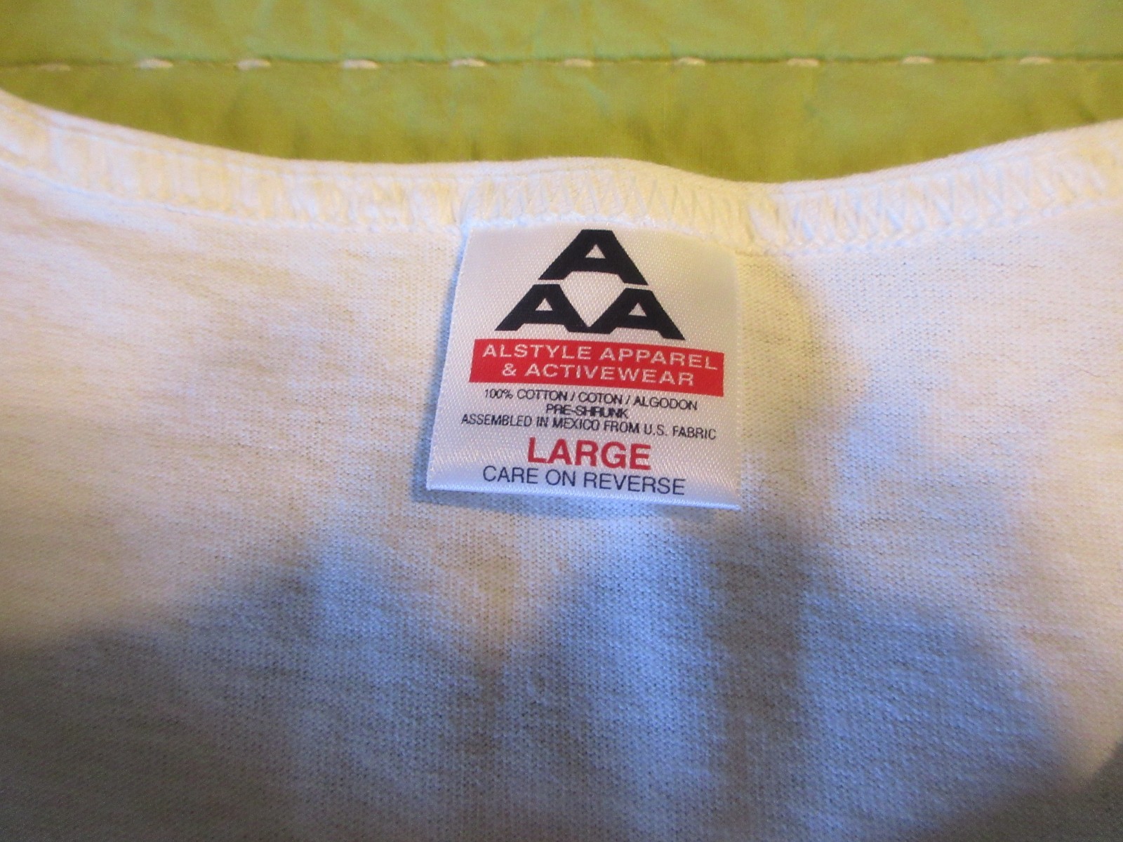 New Vintage Alstyle Apparel Activewear Tank Top Mens Large San Diego Graphic