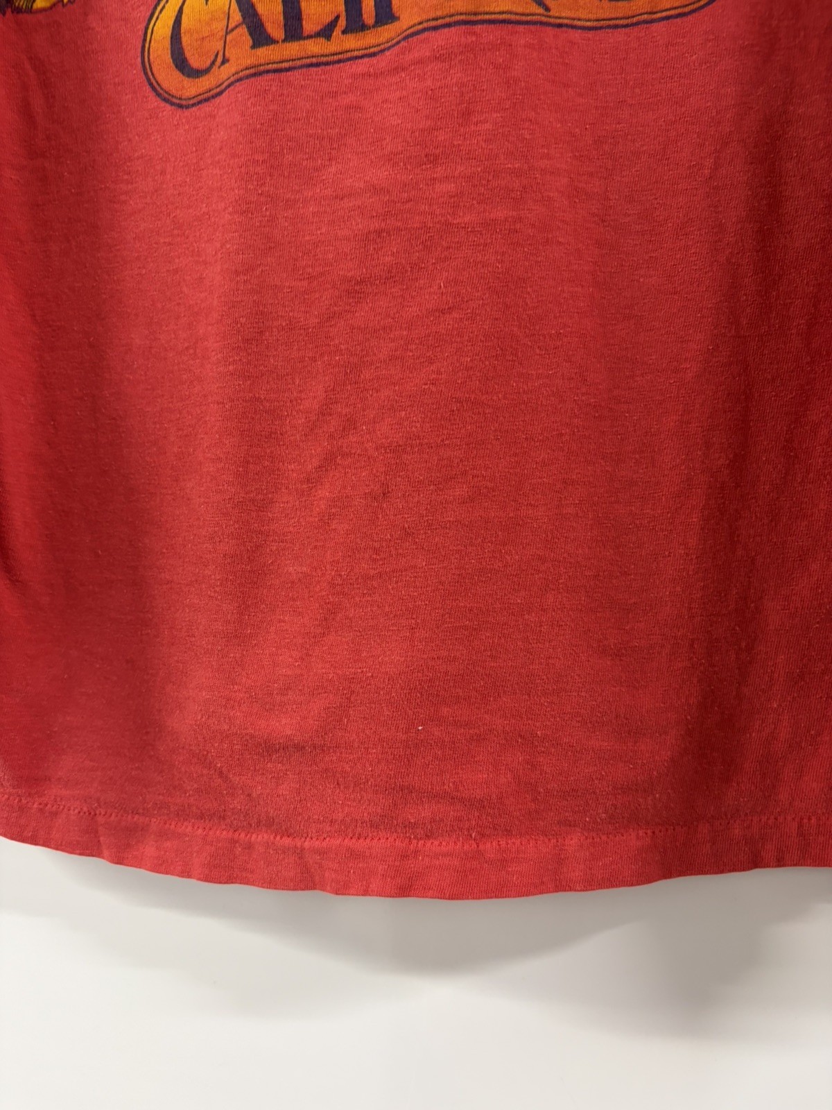 Vintage 70s Huntington Beach California TShirt Surf Tshirt USA SZ m long sleeve