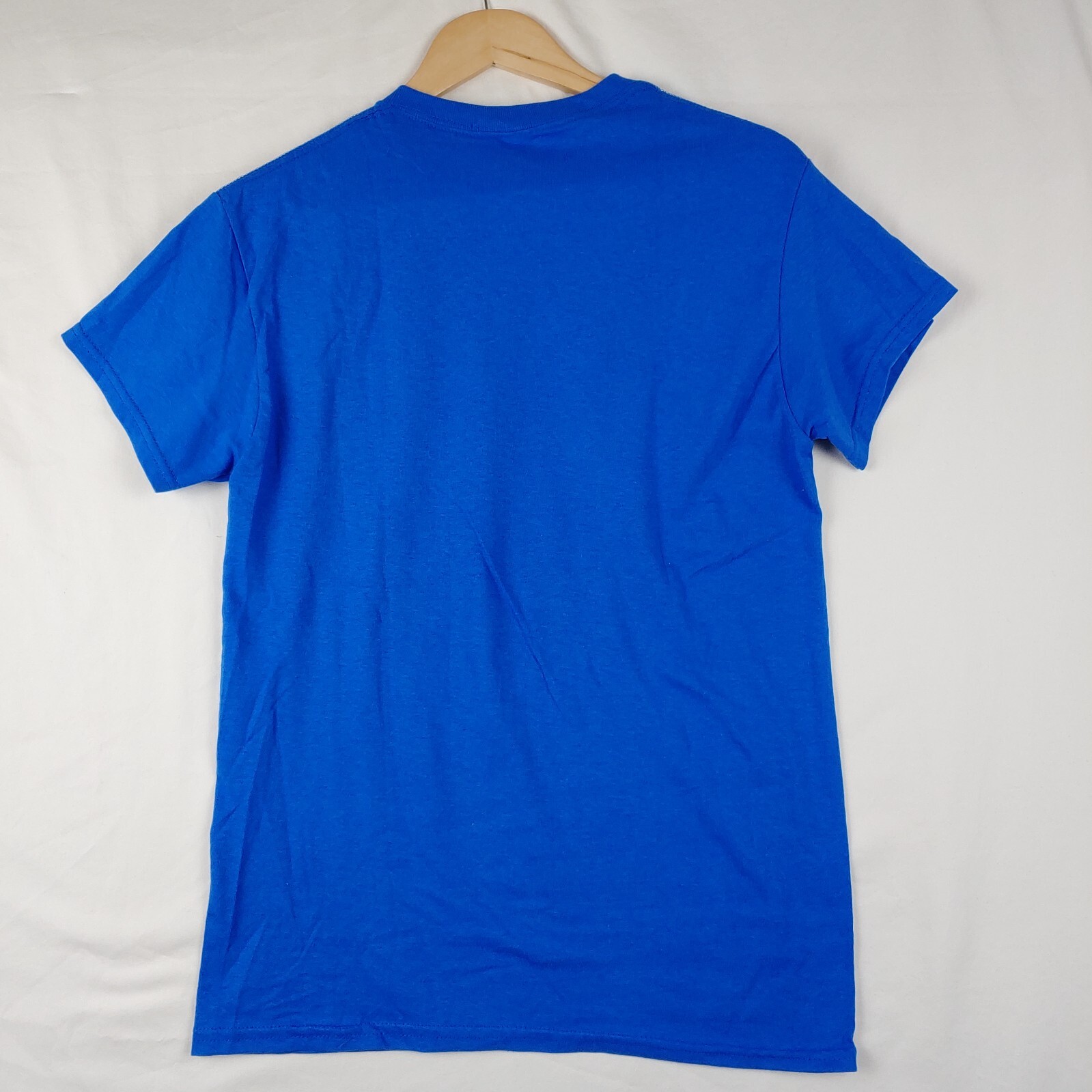 Air Force T Shirt Mens L Blue White Logo USAF Academy Falcons Gilden