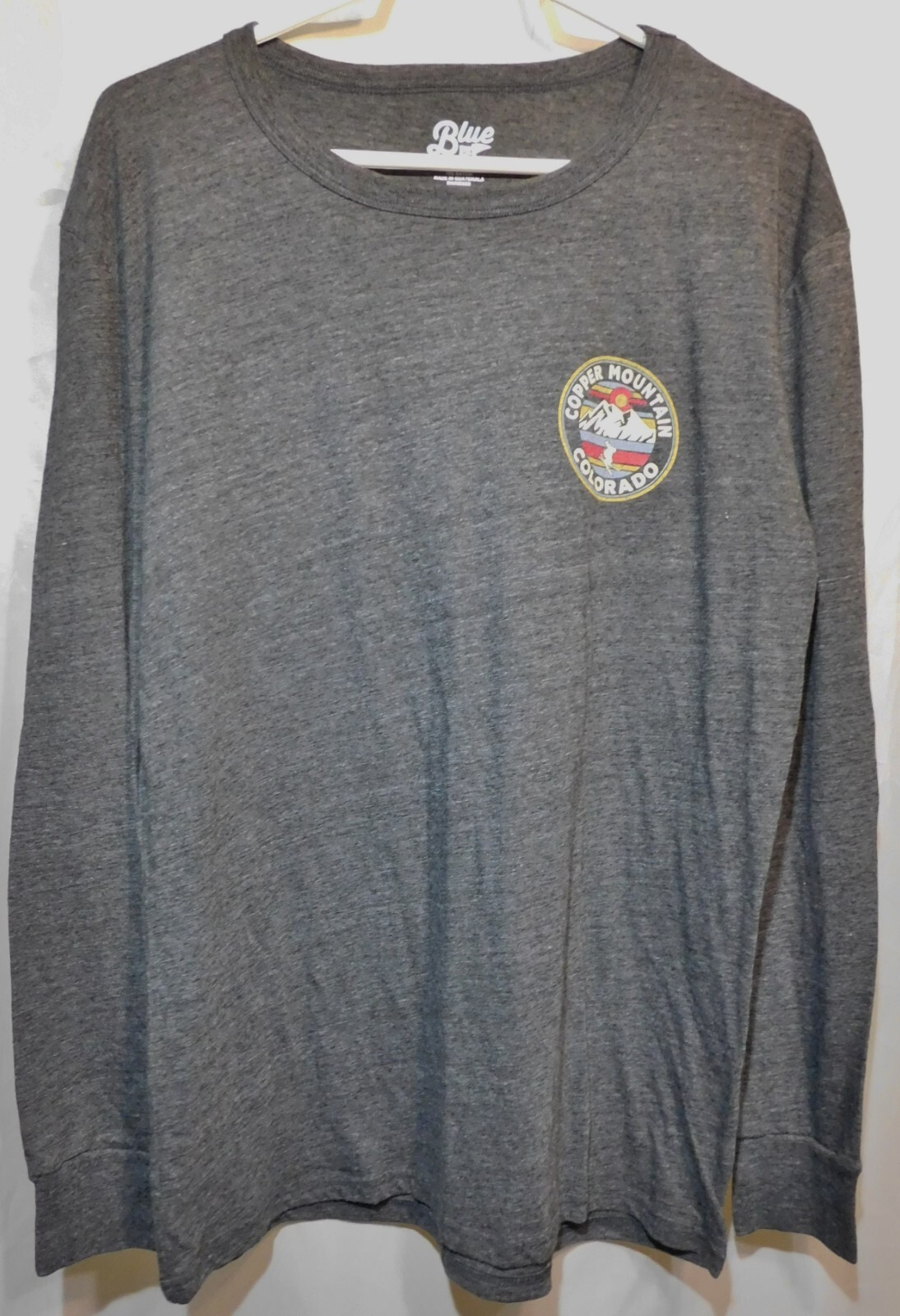 Copper Mountain T-Shirt Long Sleeve 38″ Chest Colorado Soft Blended fabric