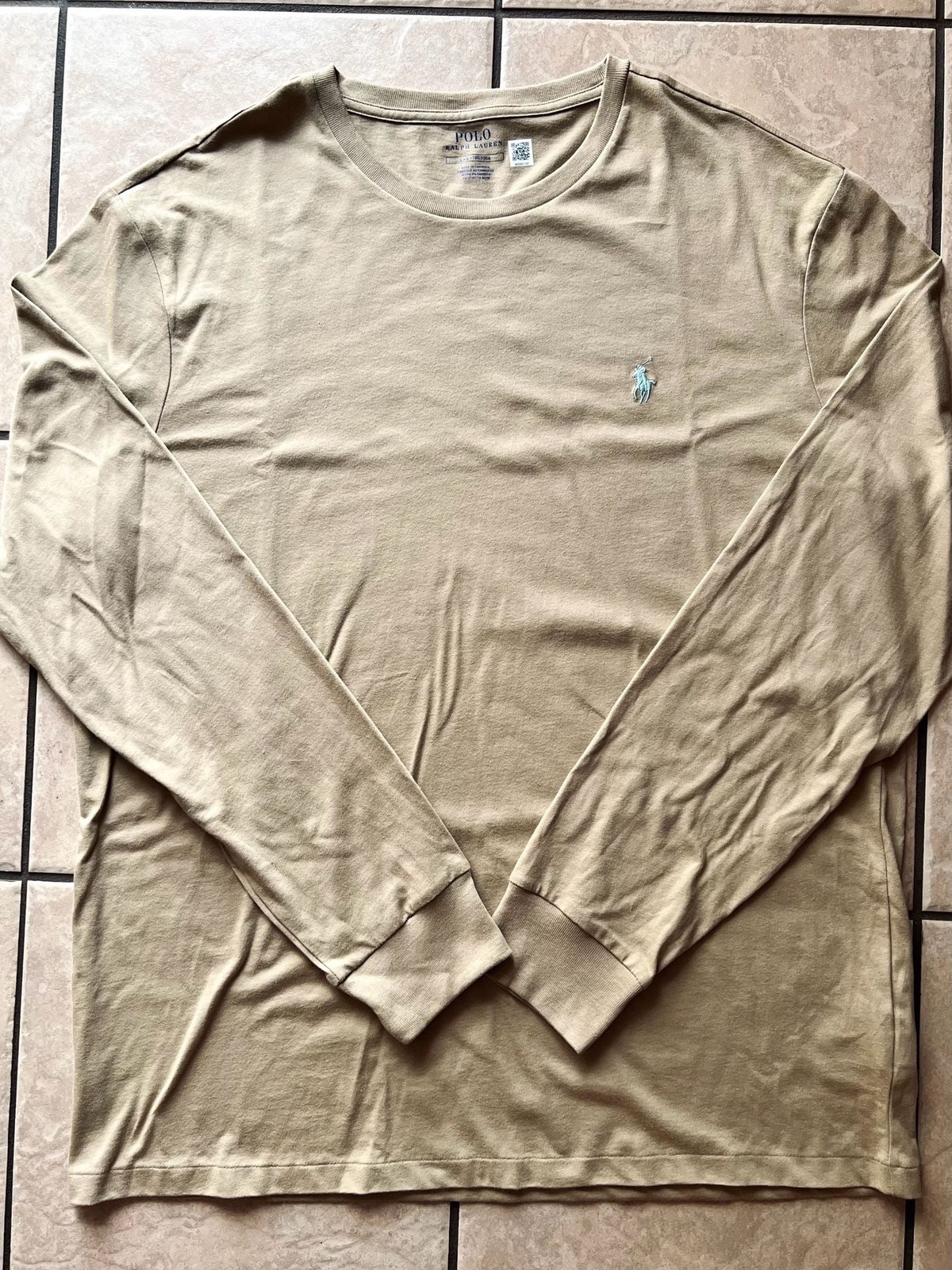 Polo Ralph Lauren Long Sleeve Cotton Jersey Crewneck T-Shirt