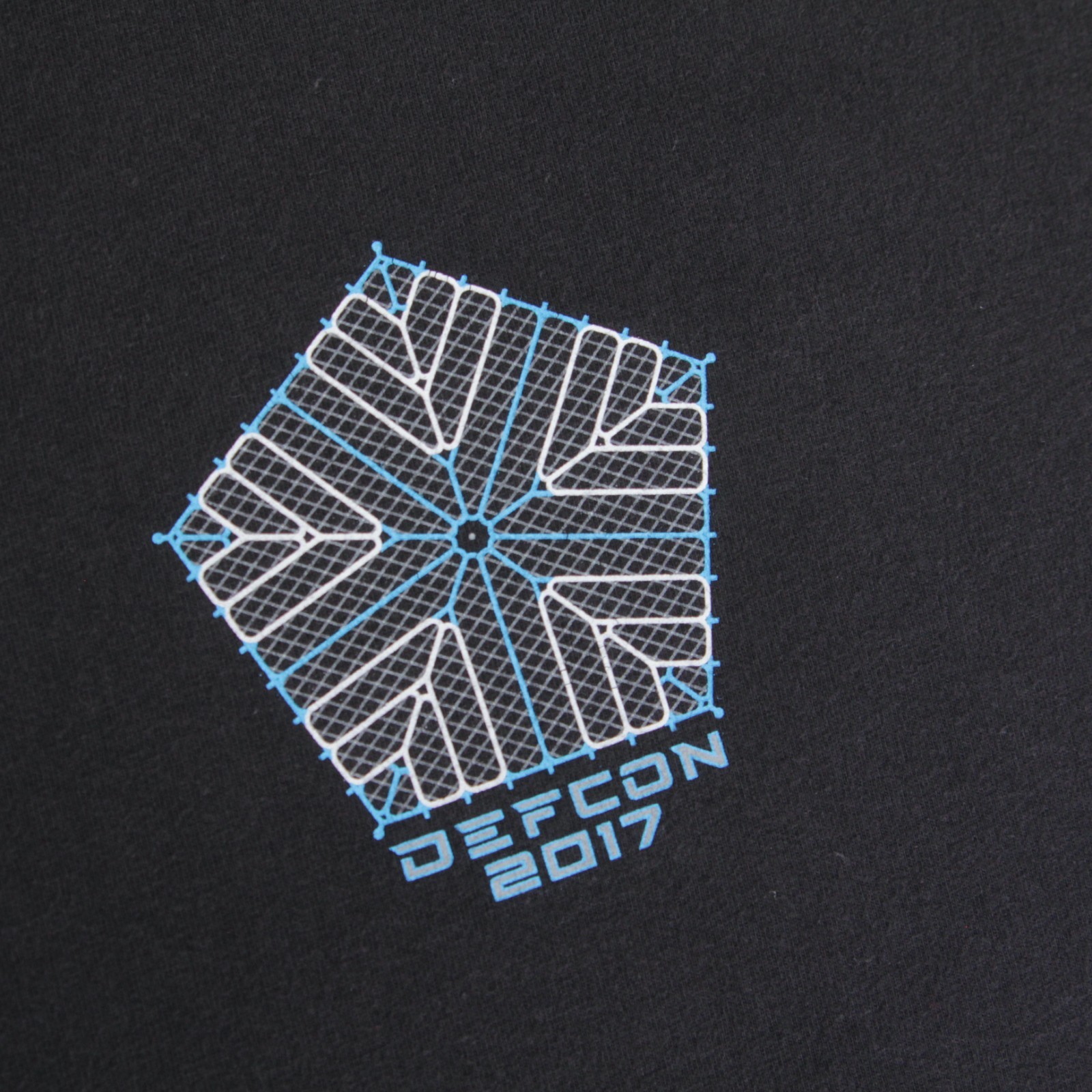 Defcon DEF CON 25 T Shirt XL VTG 2017 Las Vegas Computer Hacker Conference Tech