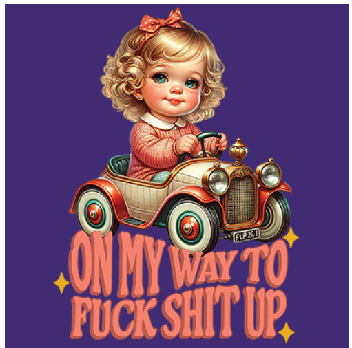 T-SHIRT-ON MY WAY TO F**K S**T UP