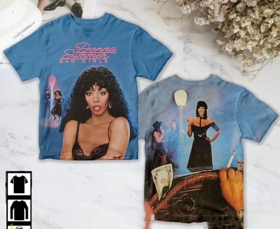Donna Summer Bad Girls Album Cover AOP 3D T-shirt TU148