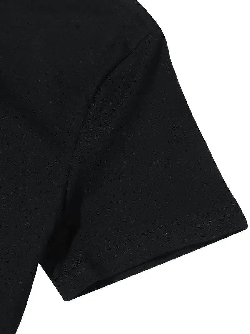 Men’s T-Shirt, Casual Crew Neck Short Sleeve Tee, 100% Cotton Fabric, Slight Str