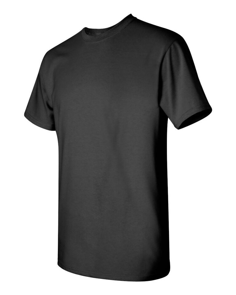 Gildan Plain Cotton T-Shirt Short Sleeve Solid Blank Design Tee Men Tshirt S-2XL