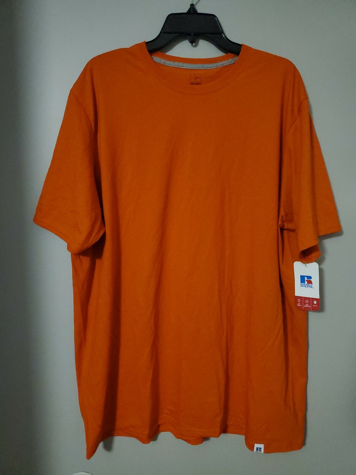 6 Pack Russell Athletic Men’s Dri-Power Essential Blend Tees Sports T-Shirts XXL