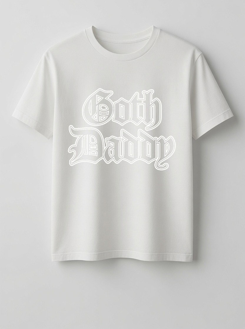 Men Goth Daddy Gothic Dad Funny Graphic Premium Tri-Blend T-Shirt