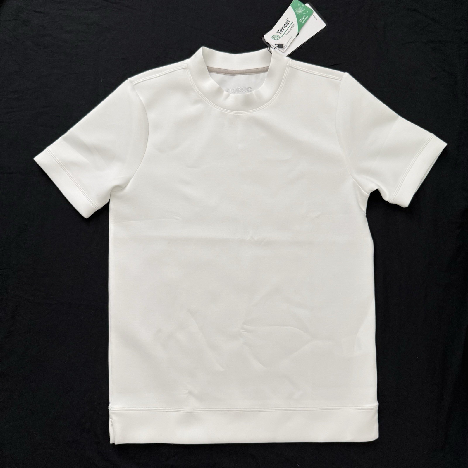 Fioboc Men’s Modal Blend SS SlimFit Tee High Tec 4 Way Stretch Fabric NWT Sizes