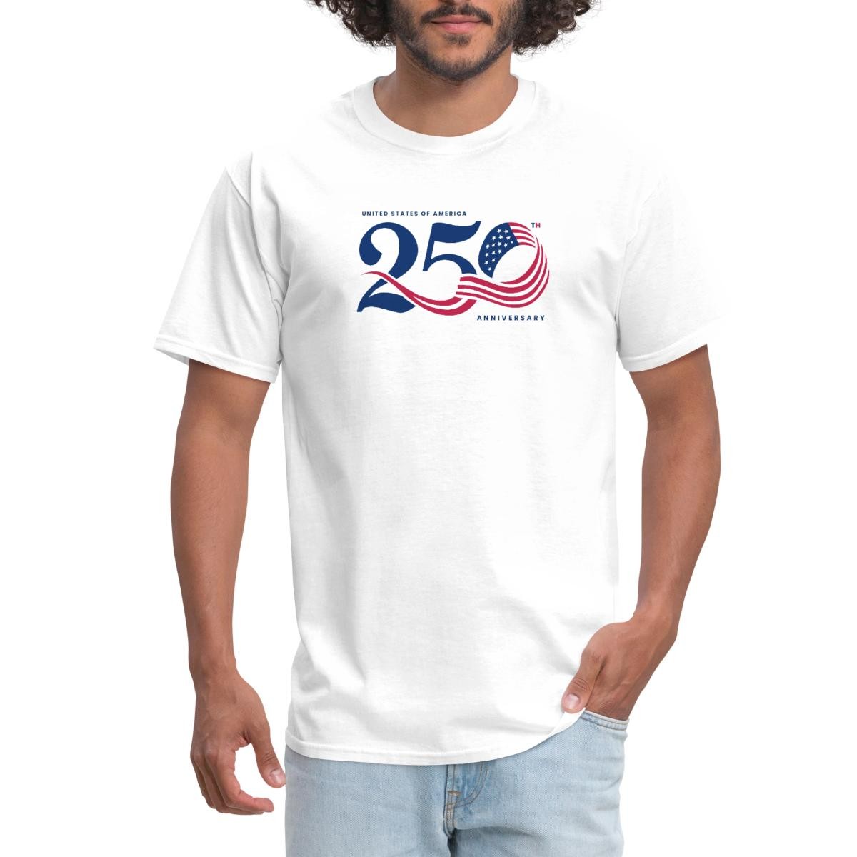 United States Of America 250th Anniversary Men’s T-Shirt