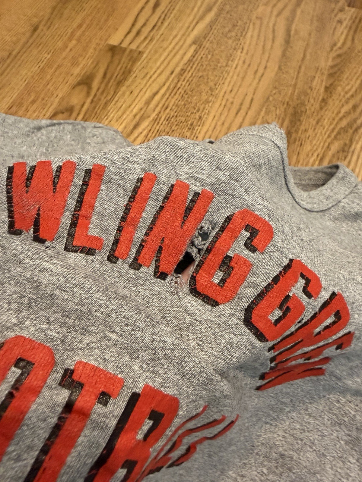 Vintage Champion Bowling Green Football Shirt Men’s Large Cotton Rayon Blend Vtg