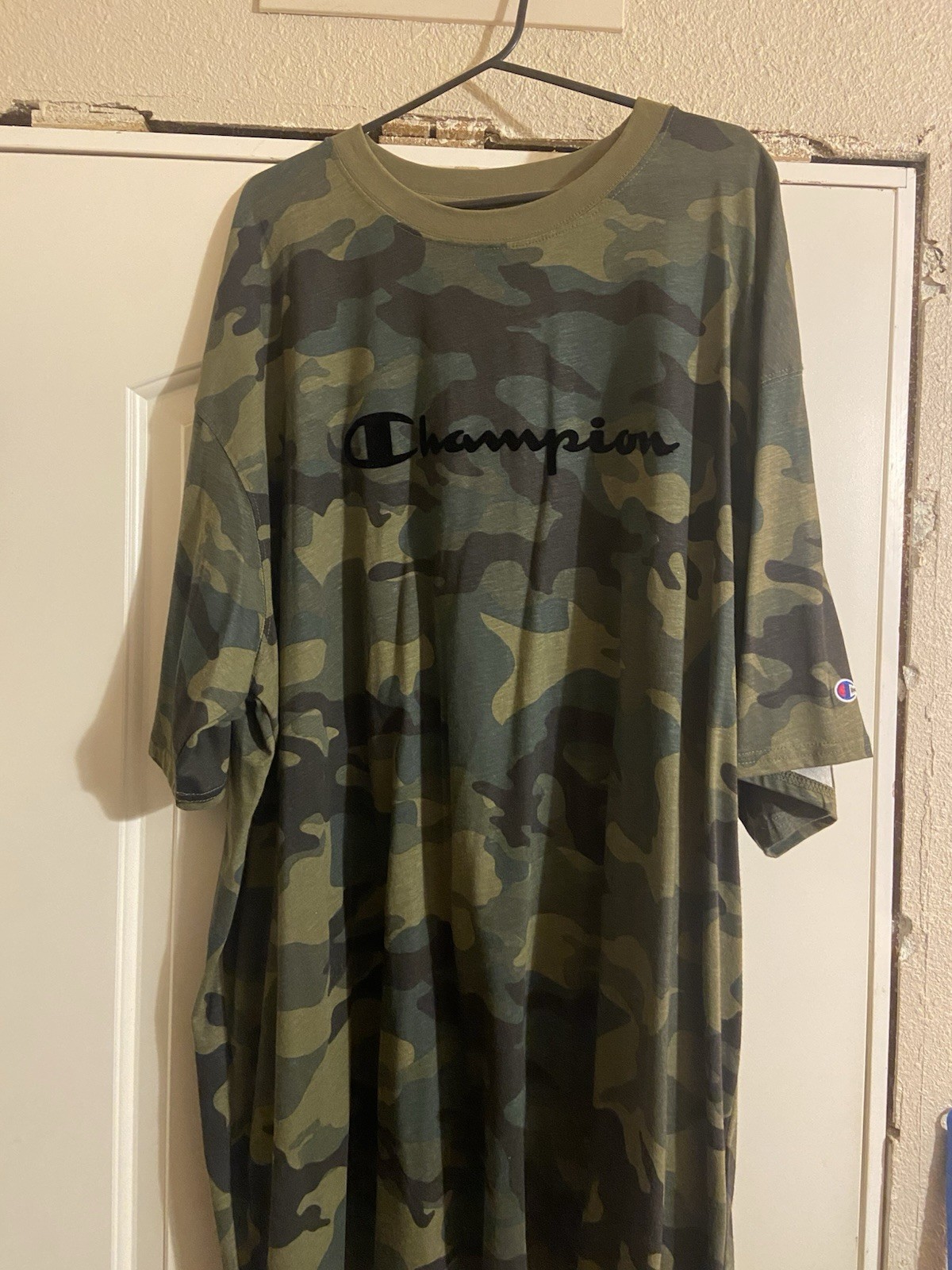 Champion T-Shirt 3xL Camouflage Short Sleeve 100 Cotton Men’s Tee Shirt
