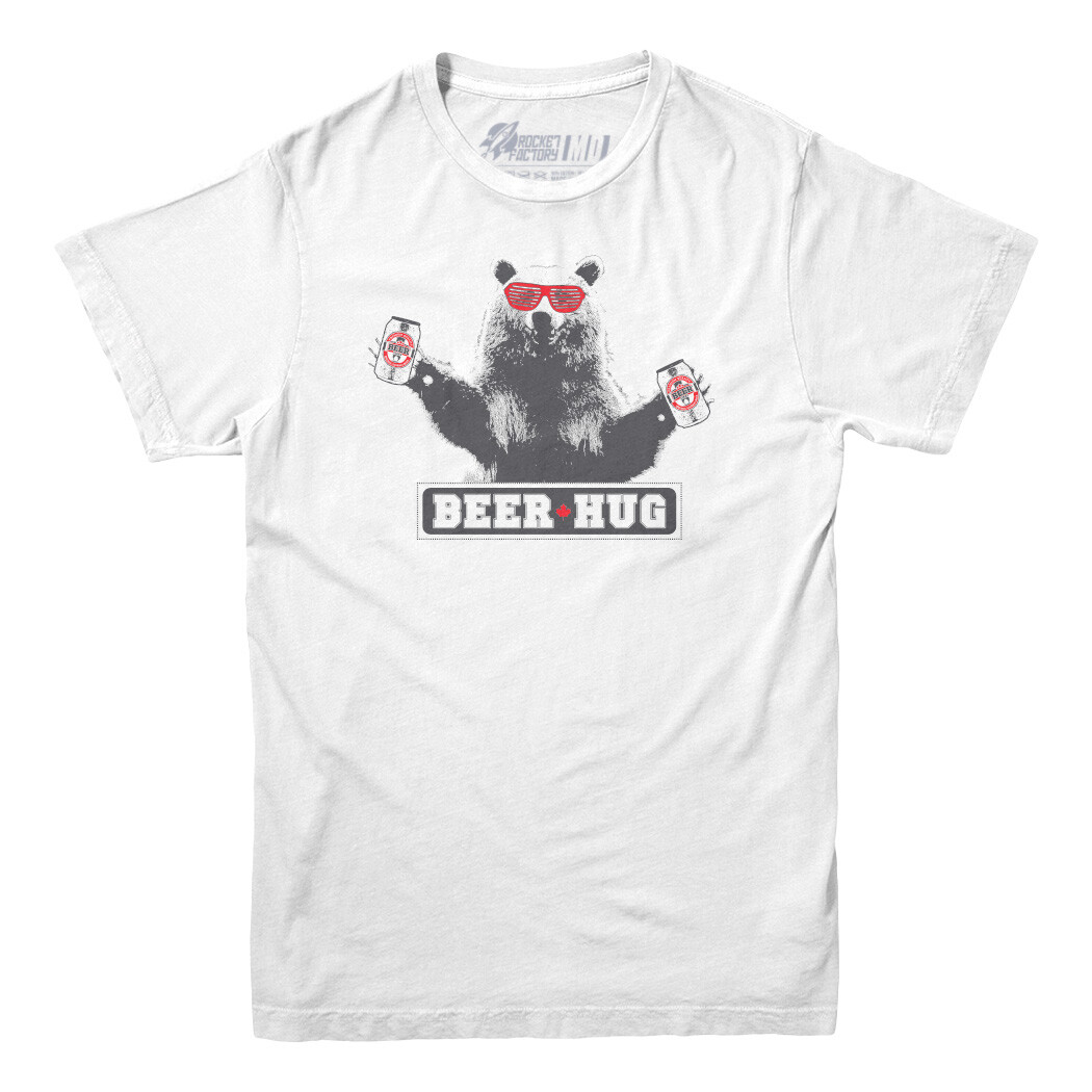 BEER HUGS Funny Beer T-shirt Sizes S-XXL