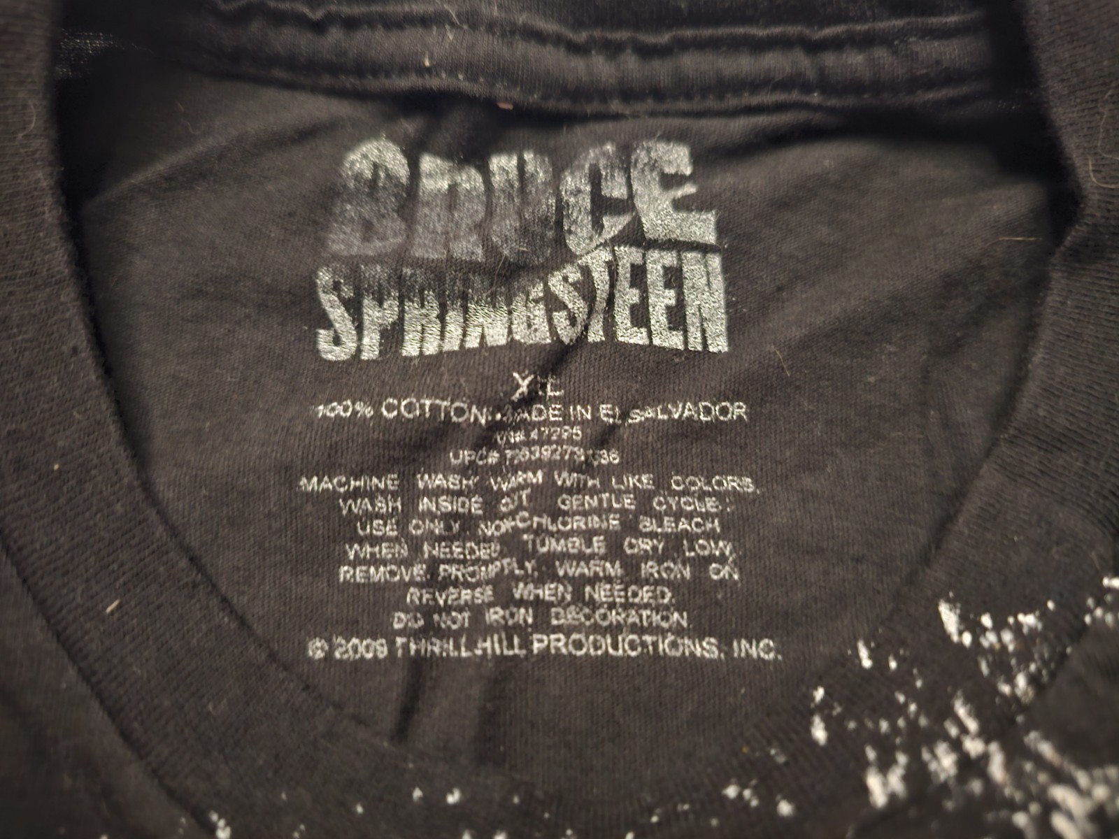 Bruce Springsteen and the E Street Band T-Shirt 2009 Official Merch The BOSS
