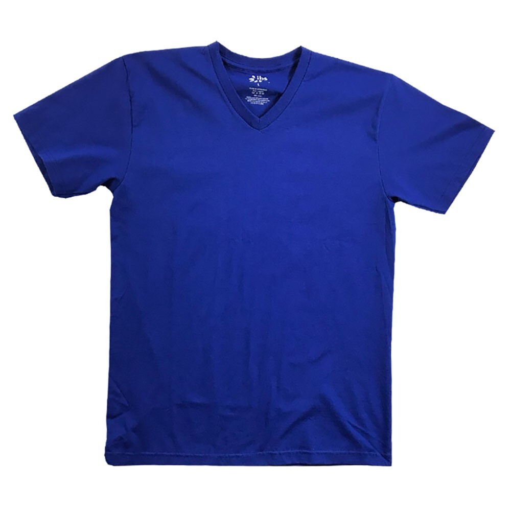 IBS HEAVYWEIGHT T SHIRT MENS SHORT SLEEVE V NECK 3PCS PACK 3XL BODY33″ CHEST25″