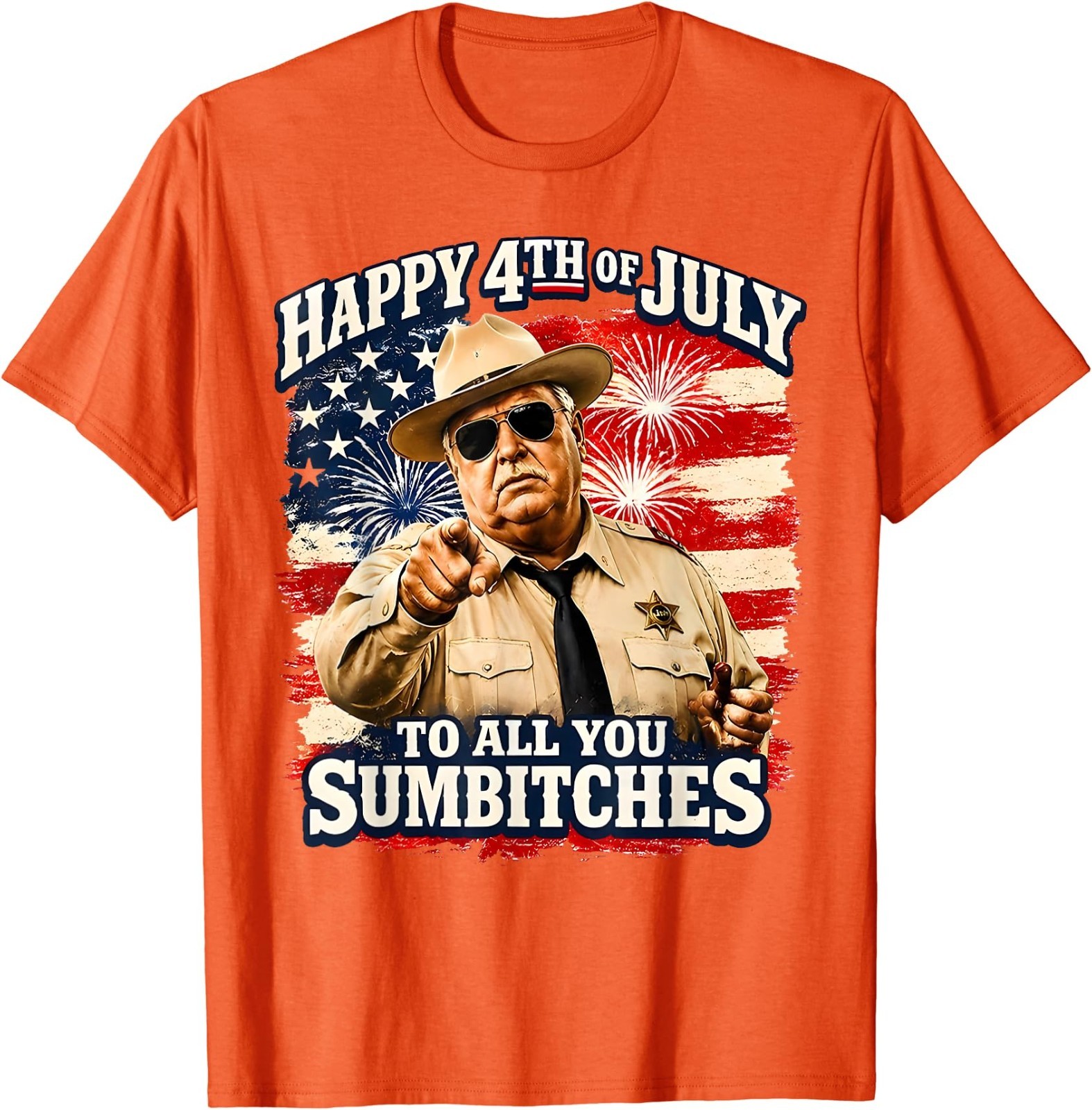 Happy 4th of July to All You Sum-Bitches Patriotic T-Shirt