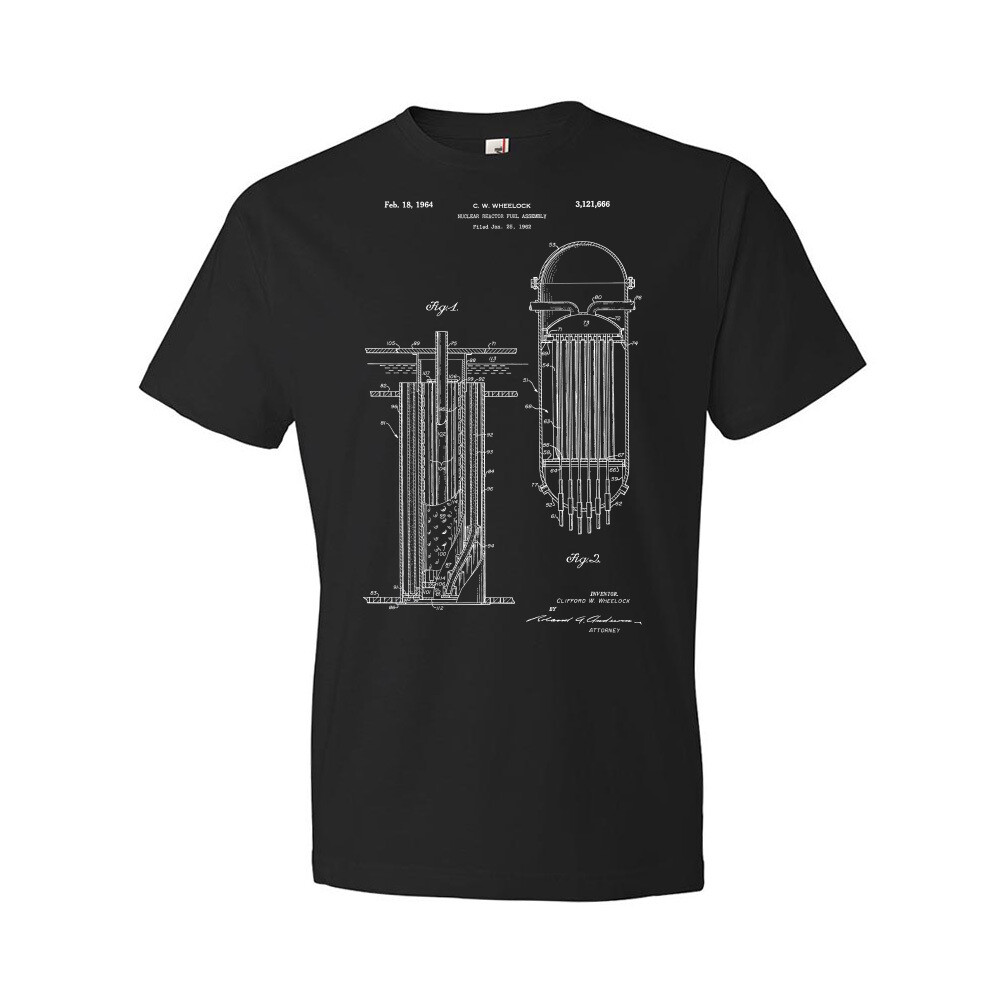 Nuclear Reactor Fuel Rods Shirt Engineering Student Consultant Gift