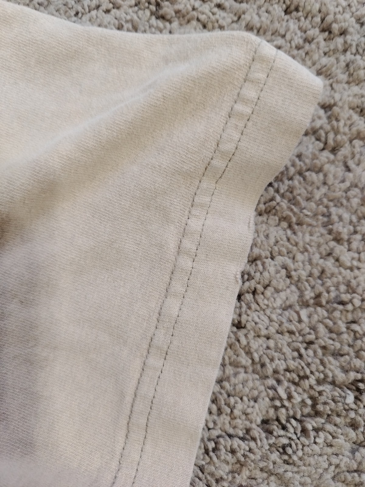 Older Distressed Carhartt Tee Men’s M 100% Cotton Pit 21 Length 27 Flaws