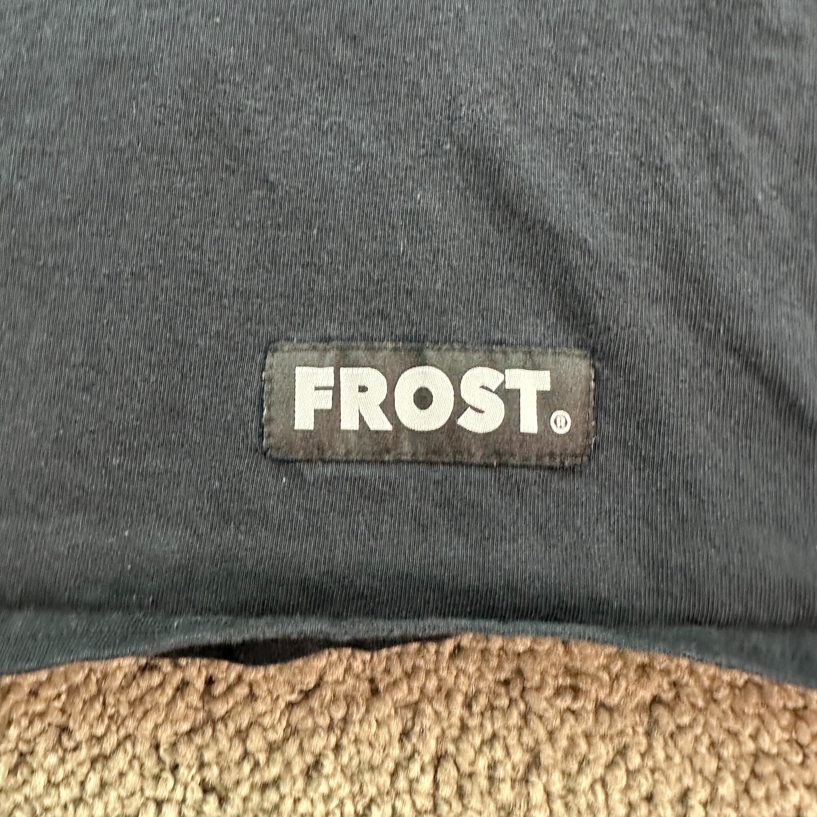 Frost Shirt Mens Small Black White Cyrillic You Can Never Leave Short Sleeve