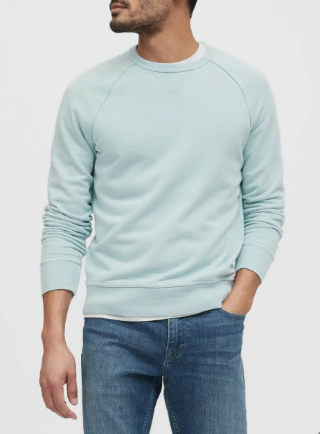 NEW BANANA REPUBLIC FRENCH TERRY SWEATSHIRT #389469
