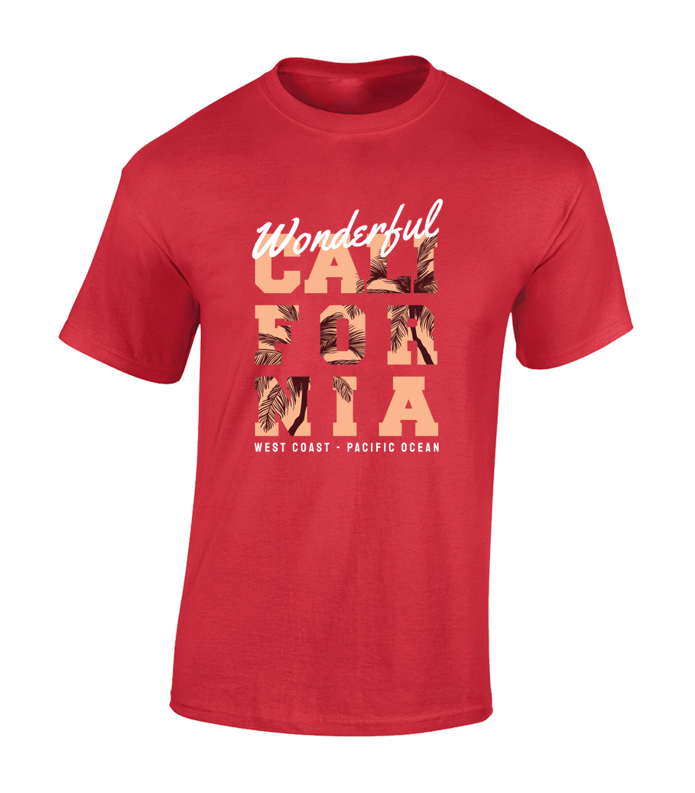 Wonderful California Usa Summer Holiday Clothing Unisex T-Shirt