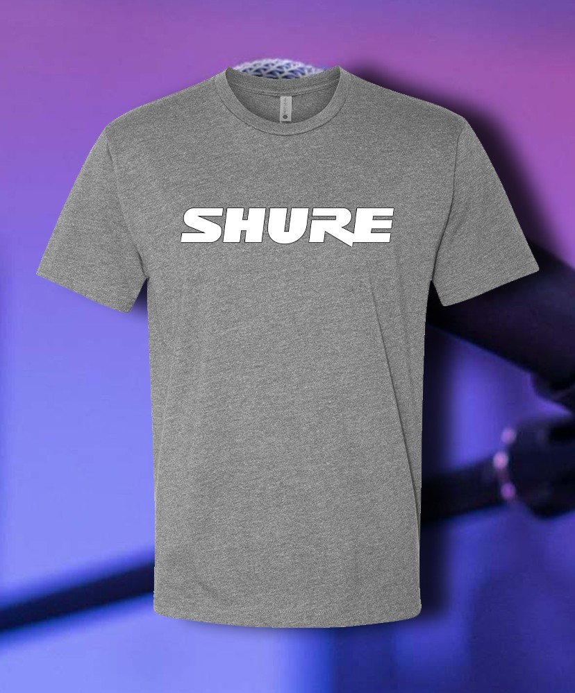 Shure Microphone electronics T-SHIRT Adult sizes up to 6XL and Youth