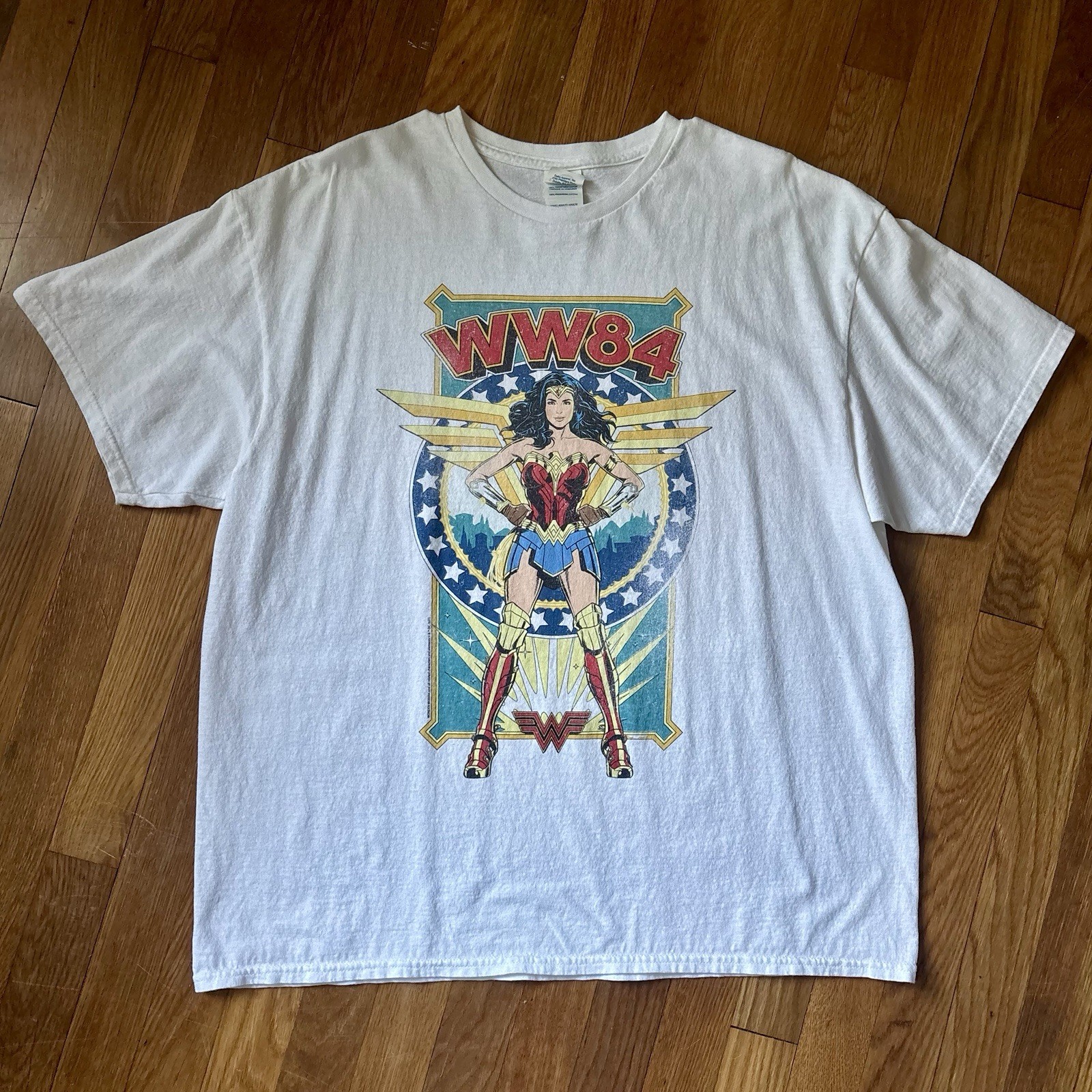 Wonder Woman – WW84 Vintage Style DC Comics T-Shirt Size XL