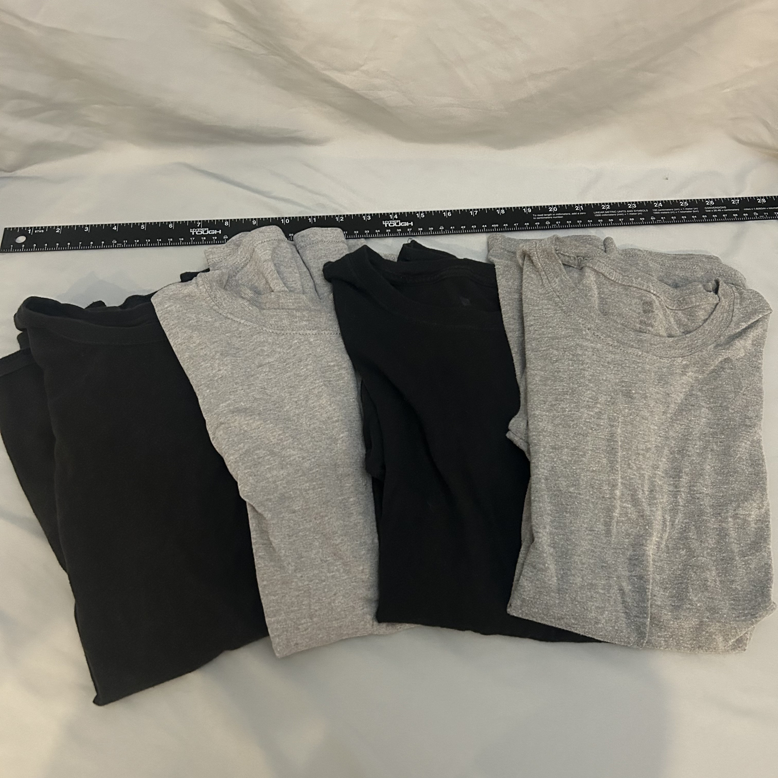 Hanes Comfortsoft Men Crewneck Short Sleeves Plain Cotton T-Shirt O5280 (4-pack)