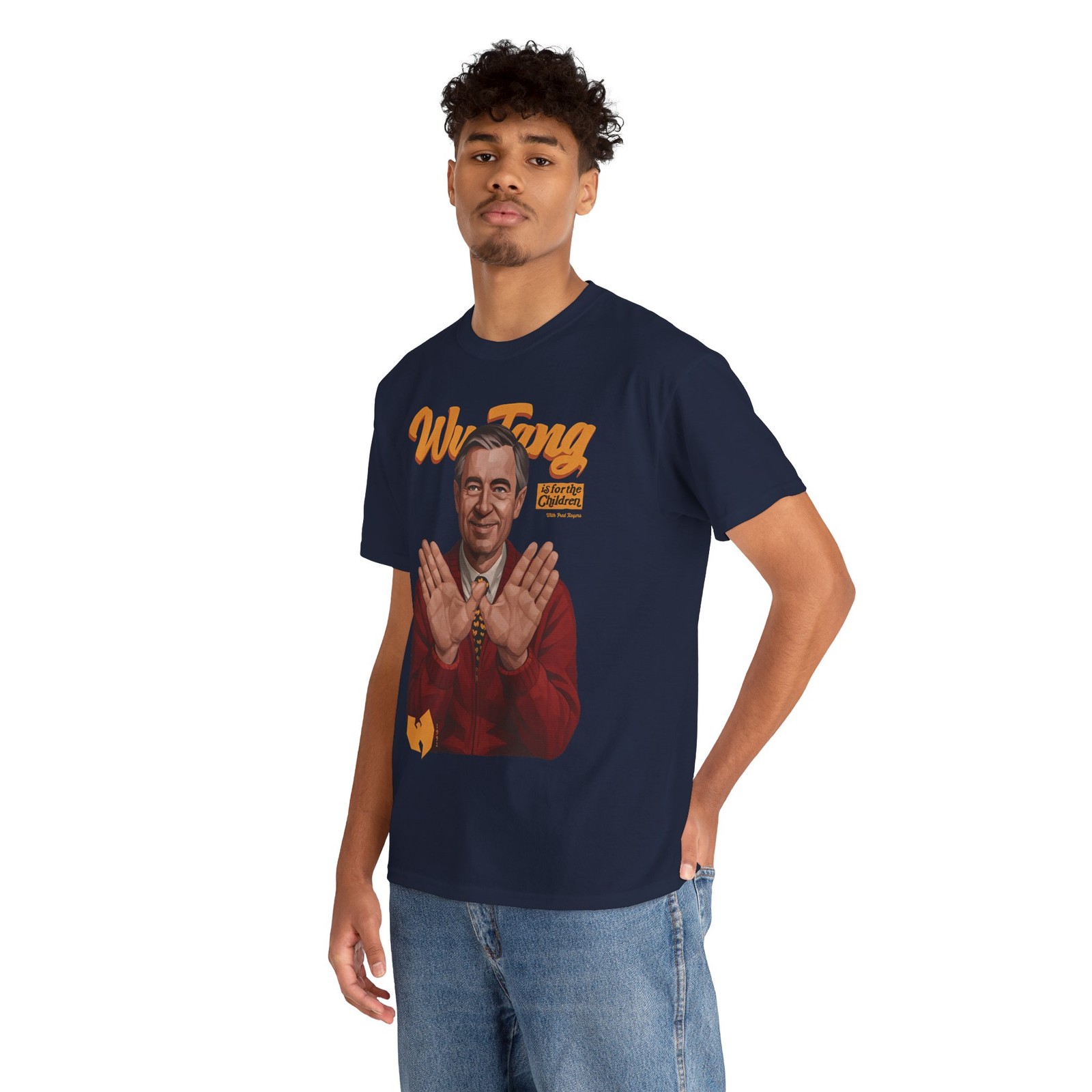 Wu-tang Is For The Children Mr Rogers shirt – Unisex Heavy Cotton Tee