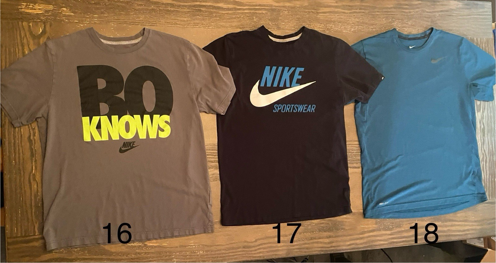 Nike Graphic T-Shirts Men’s Large 4 for $40.