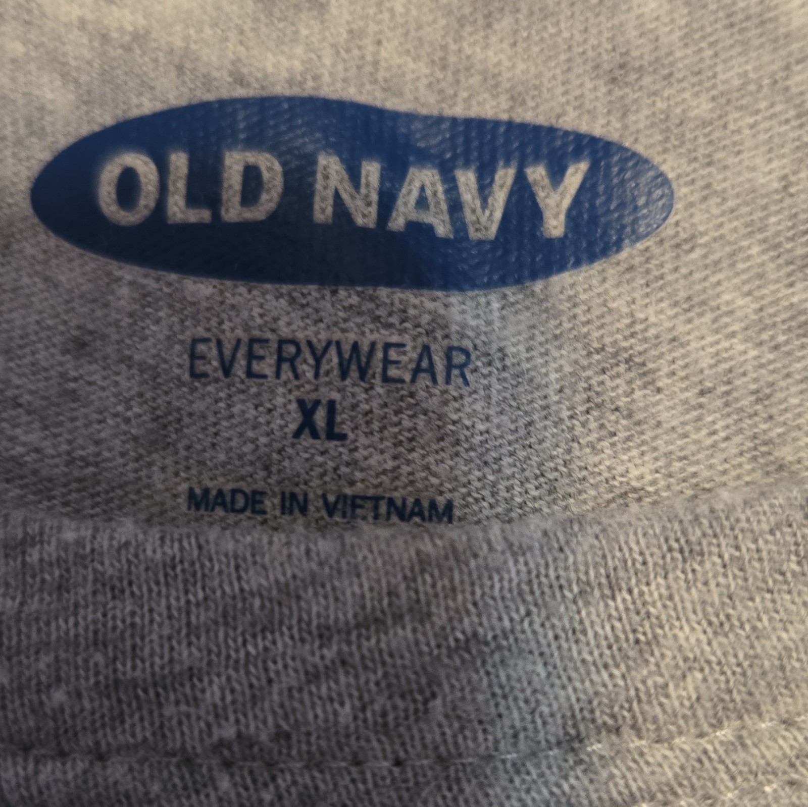 Old Navy Everywear Men’s XL Gray Crew Neck Short Sleeve Boulder Colorado Tee