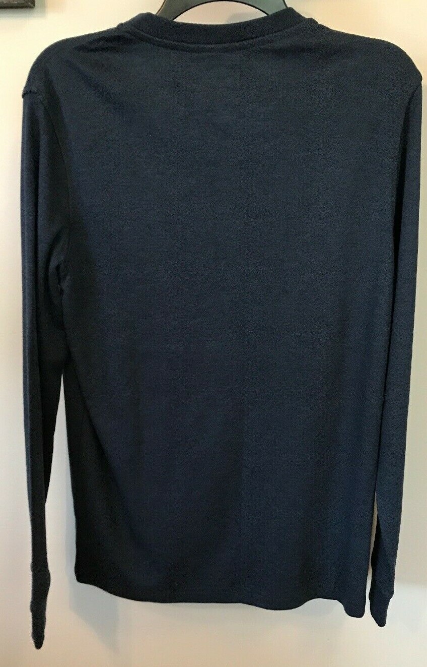 Sonoma Easy Care Henley-Lightweight-Blue- Men’s Size S – NEW $30
