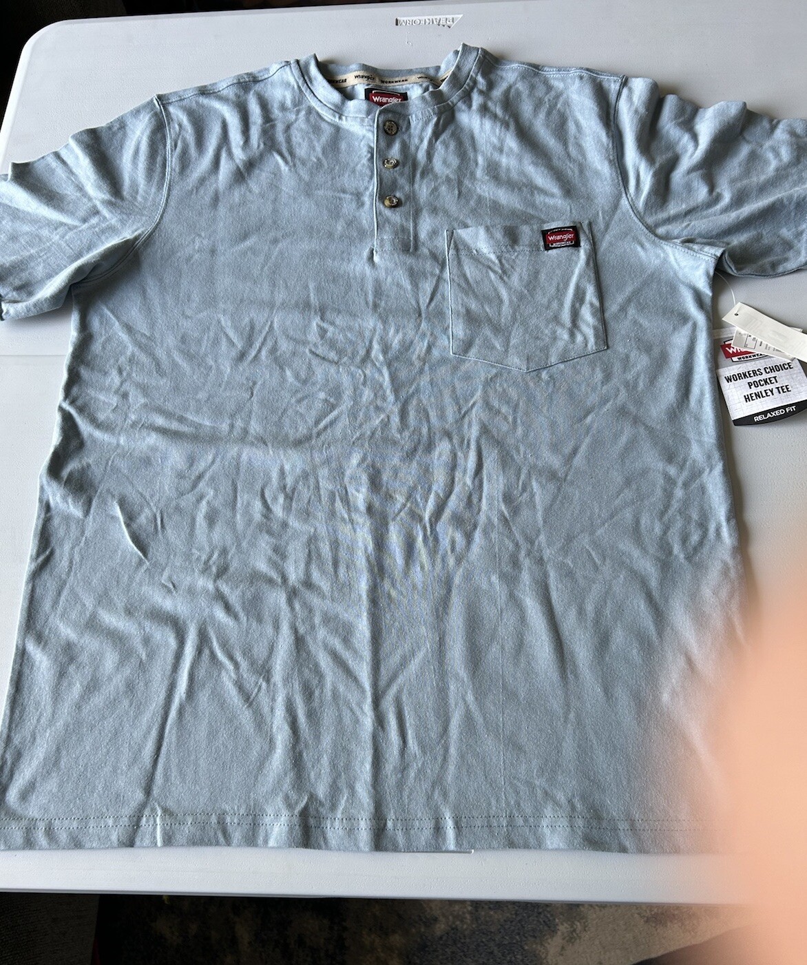 Wrangler Workwear Tshirt Size M 100%cotton