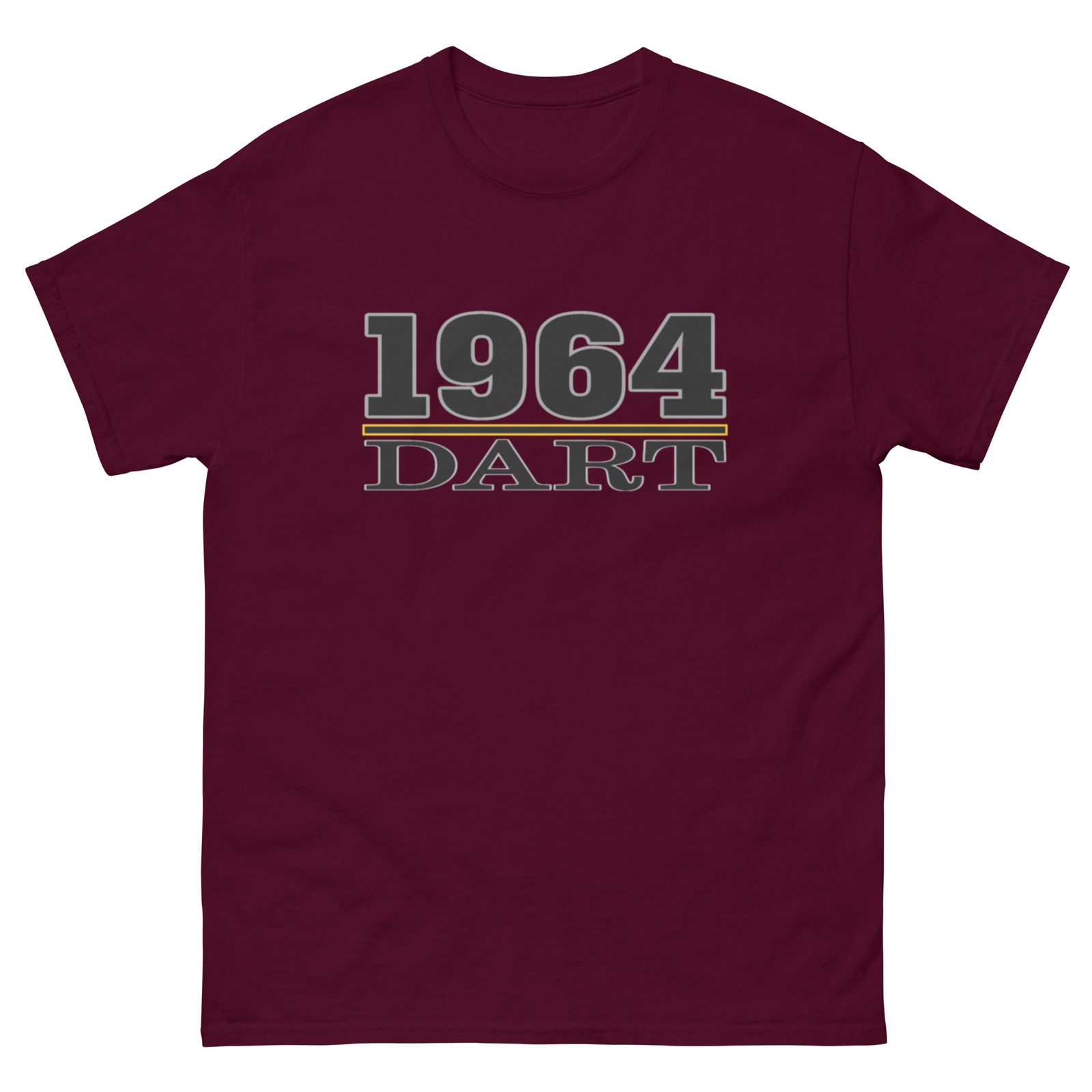 1964 DART T SHIRT sizes SMALL thru 5XL available! CHOOSE FROM 10 COLORS!