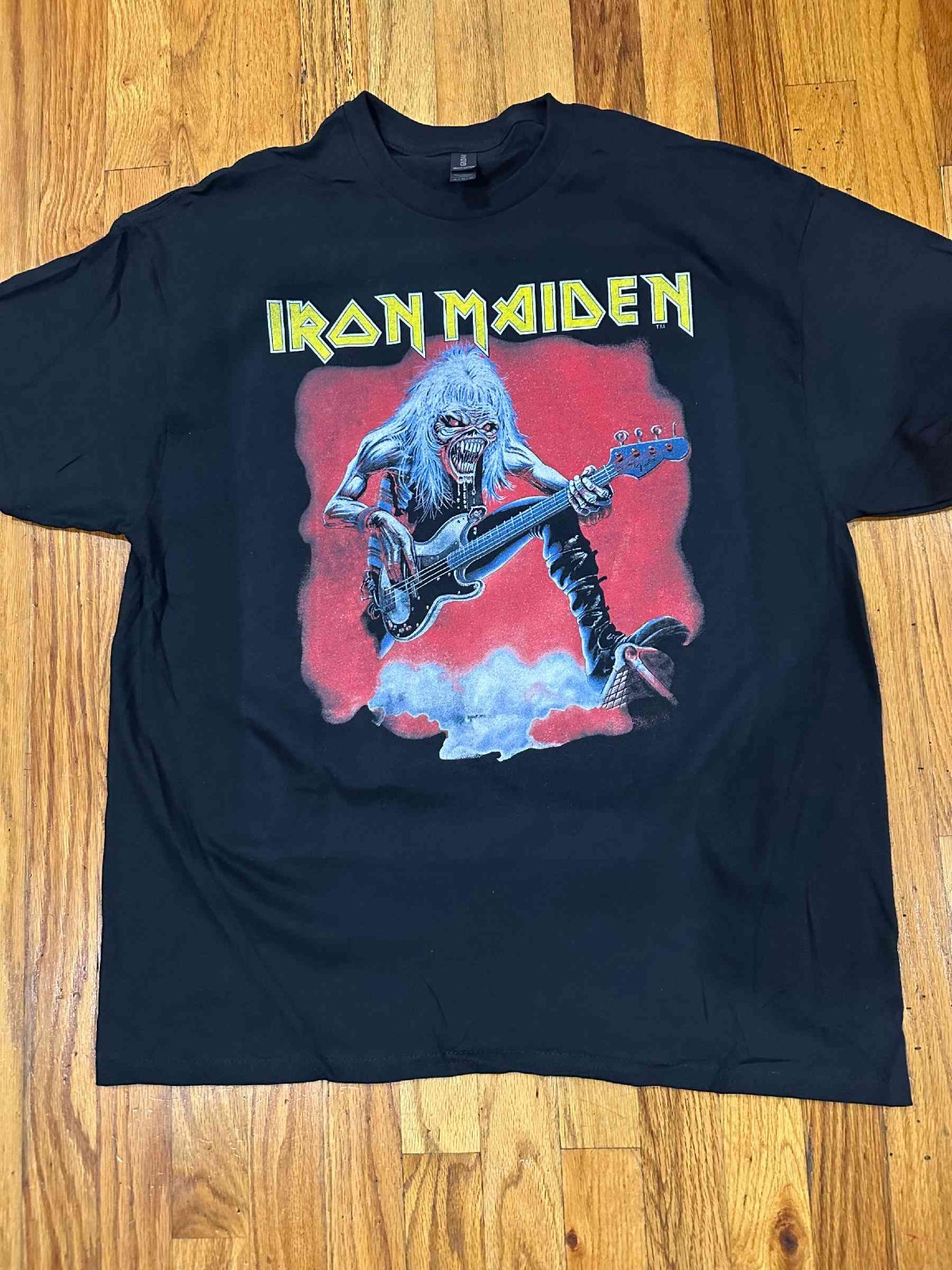 Iron Maiden Fear of the Dark Live 1993 Black T-Shirt Size S to 2XL