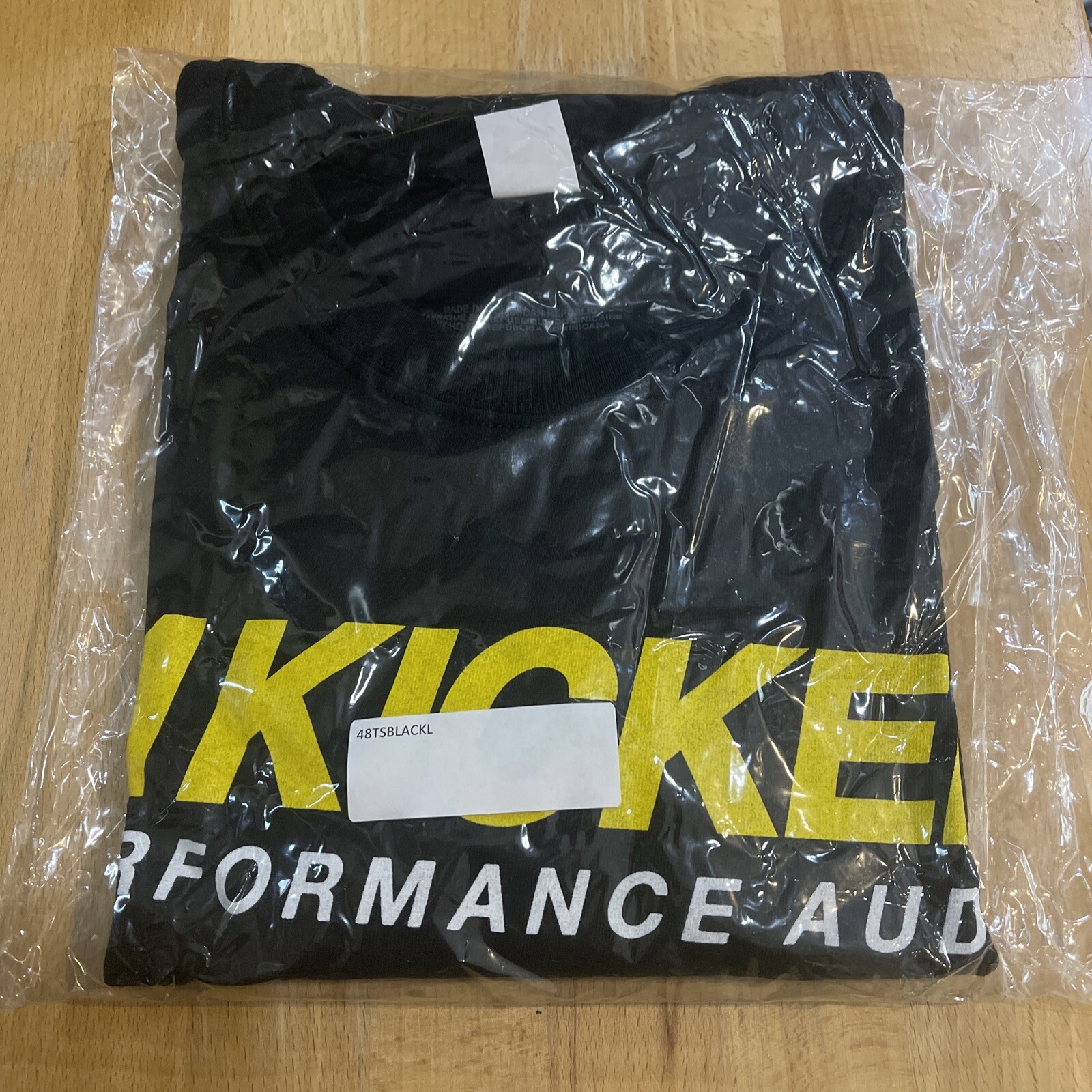 Kicker Performance Audio Logo T-Shirt – Cotton Hanes – Pick your SIZE M L XXL