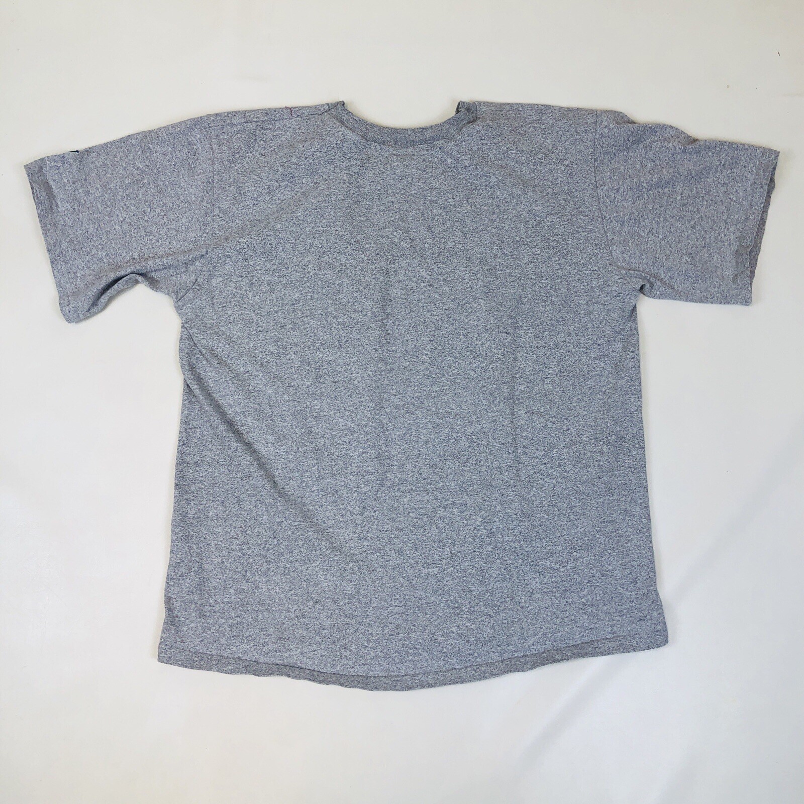 Vintage Williston School Cotton Exchange Embroidered Gray T-Shirt Size XL USA
