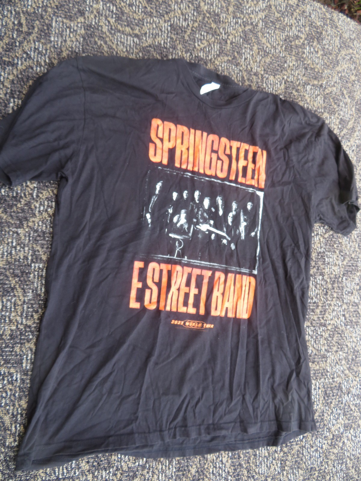 Bruce Springsteen & E-Street Band 2023 World Tour Concert T Shirt 2XL