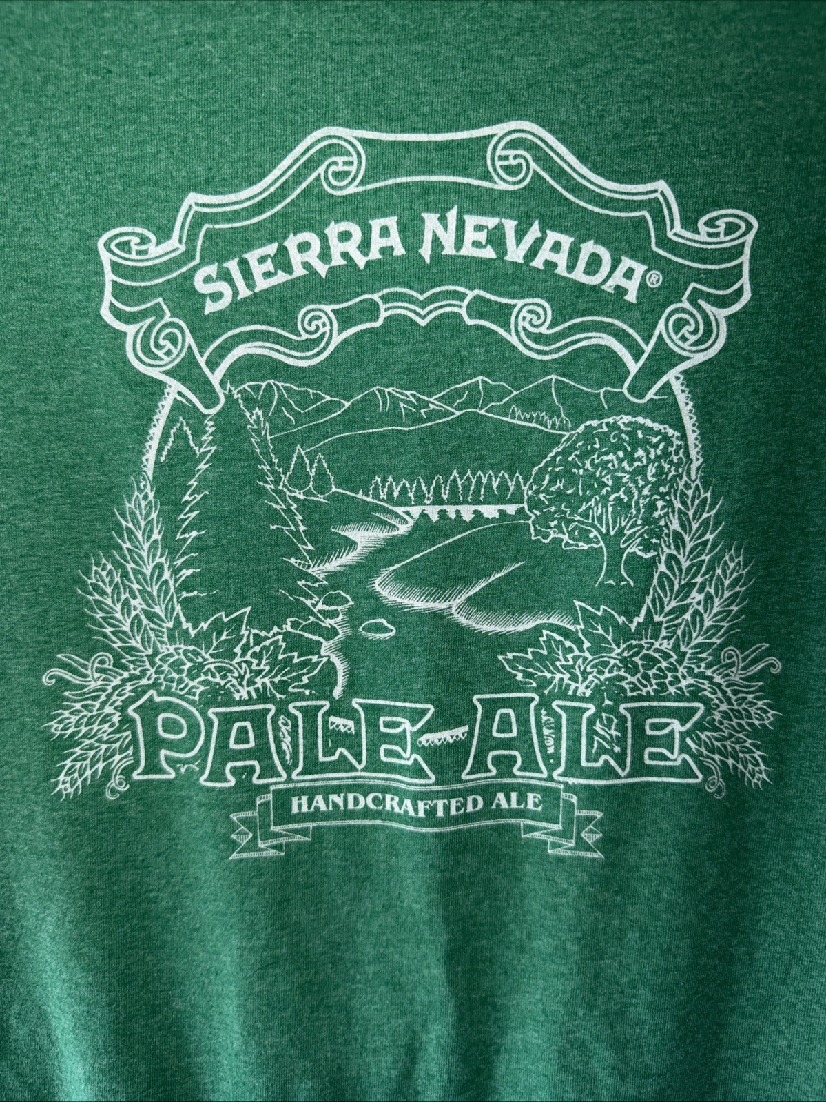 Sierra Nevada Pale Ale Tshirt Size Medium Smoke Free Home