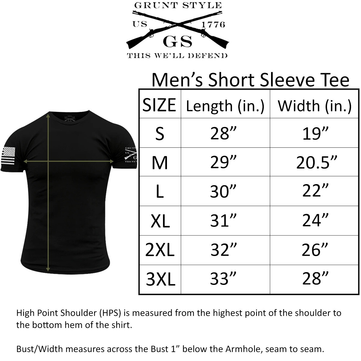 Grunt Style Army – Vertical T-Shirt – Tan 499