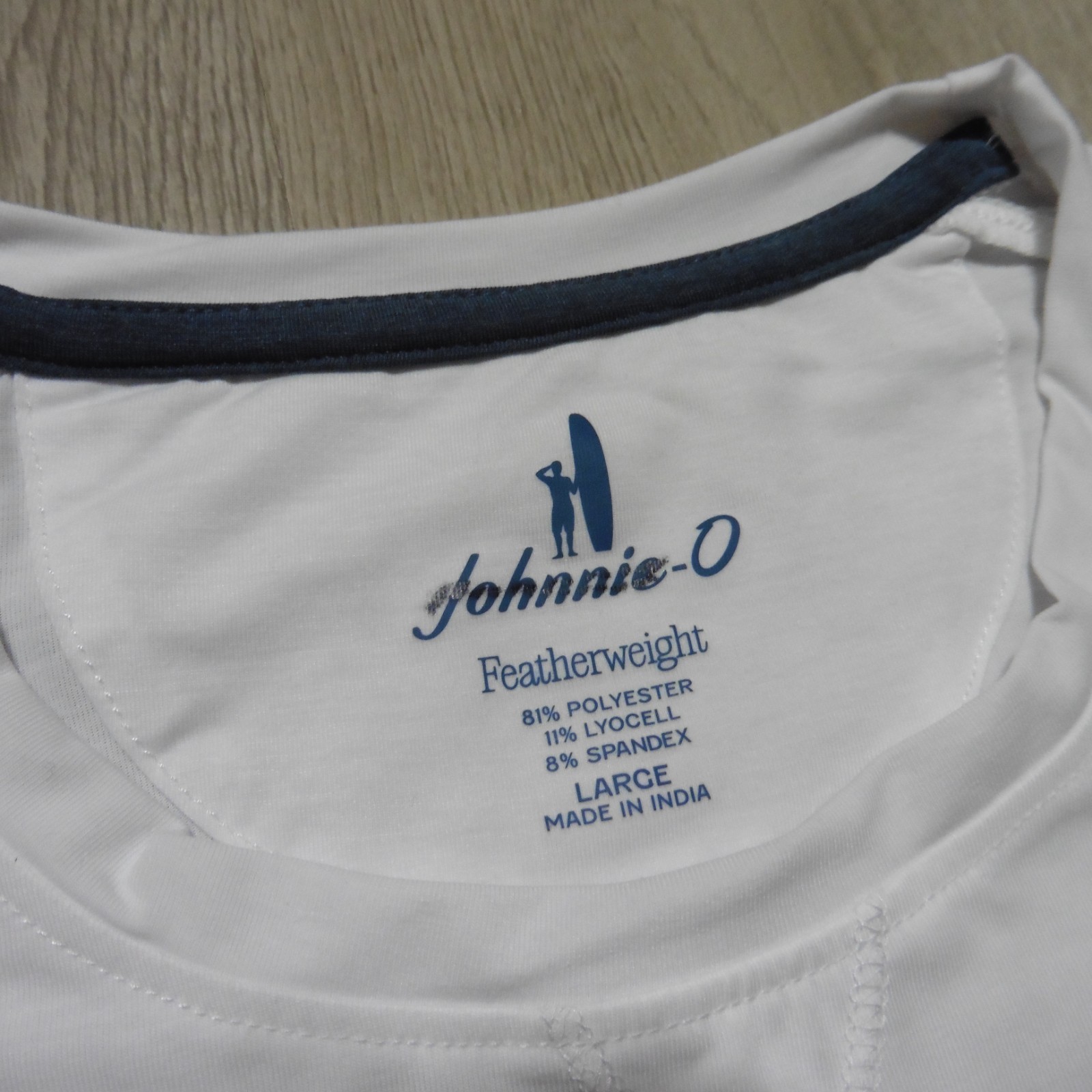 JOHNNIE-O Mens L LARGE THE COURSE T SHIRT PERFORMANCE GOLF TEE TROPICAL GREEN