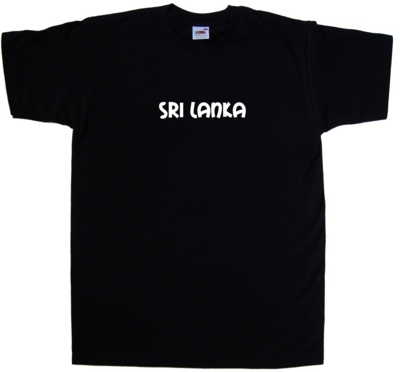 Sri Lanka text T-Shirt