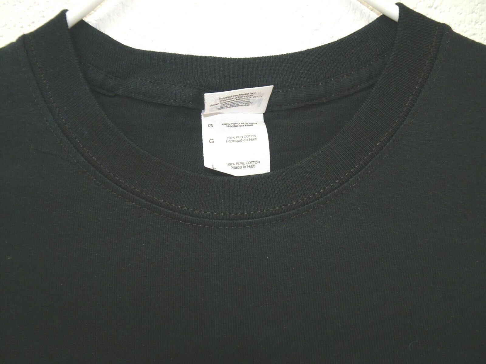 Interact Club District 5280 Rotary Club Los Angeles Charity T Shirt Large Black