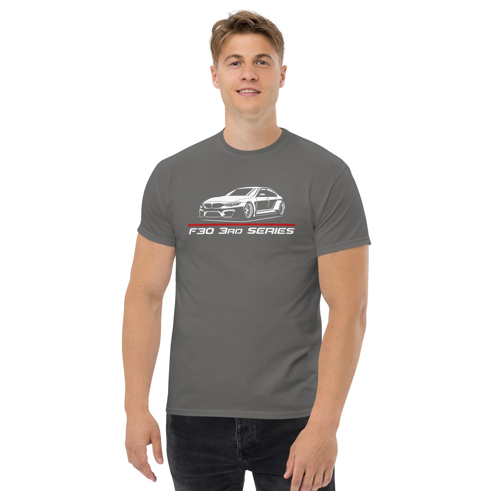F30 3 Series TwinPower Turbo Modern Euro Sedan Graphic Tee T-Shirt Gift