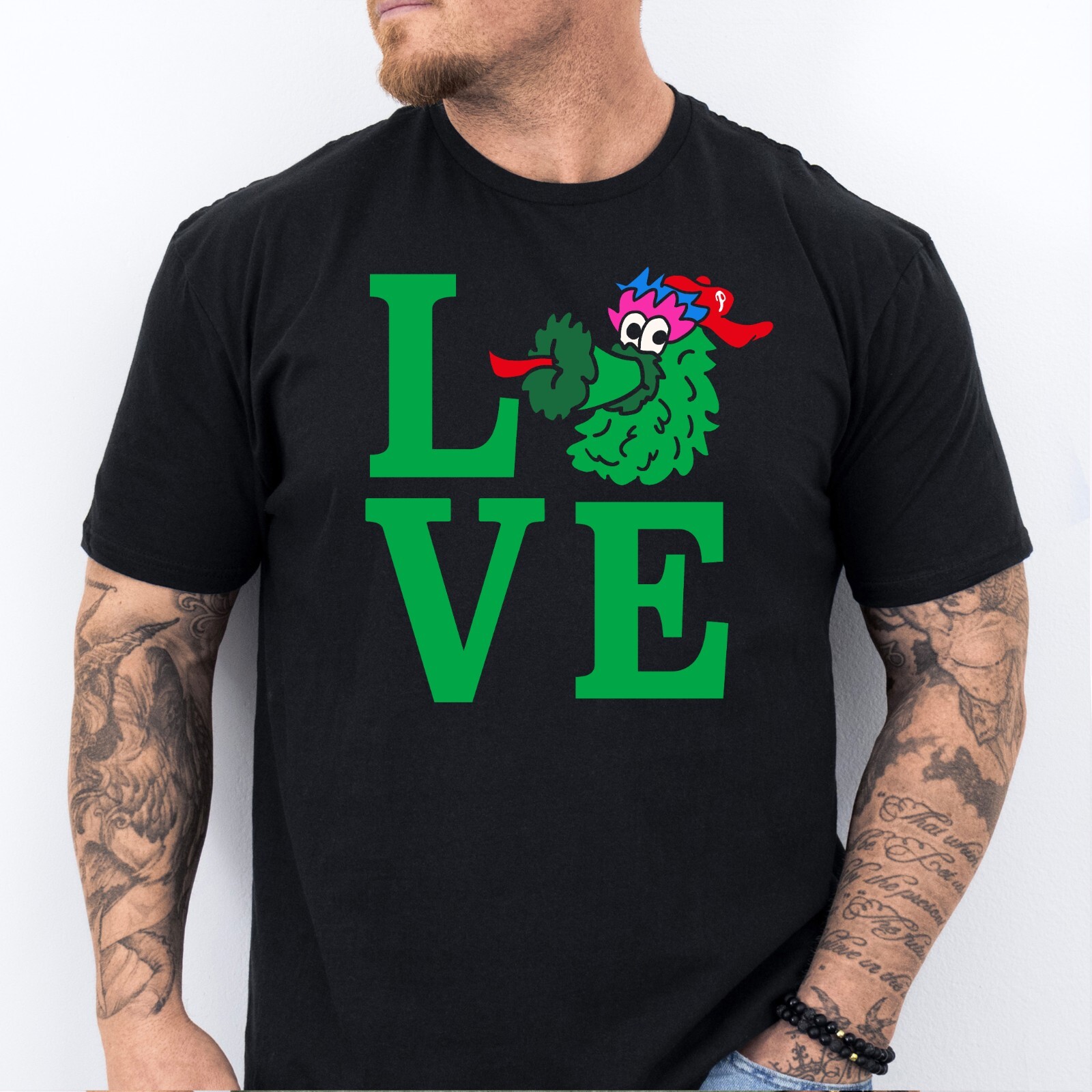 Phantic LOVE | Philadelphia Baseball themed Ring Spun Cotton T-Shirt