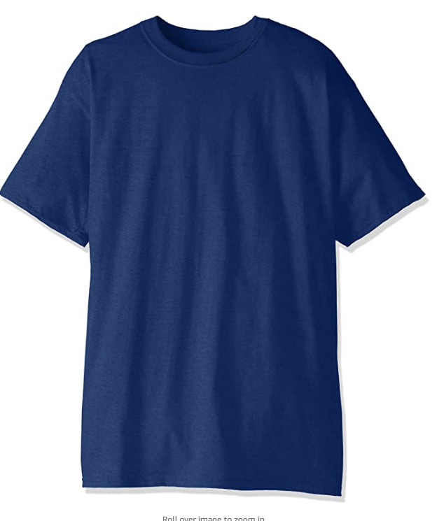 Different Touch Men Big and Tall 100% Cotton Short Sleeve T-Shirts 4PACK