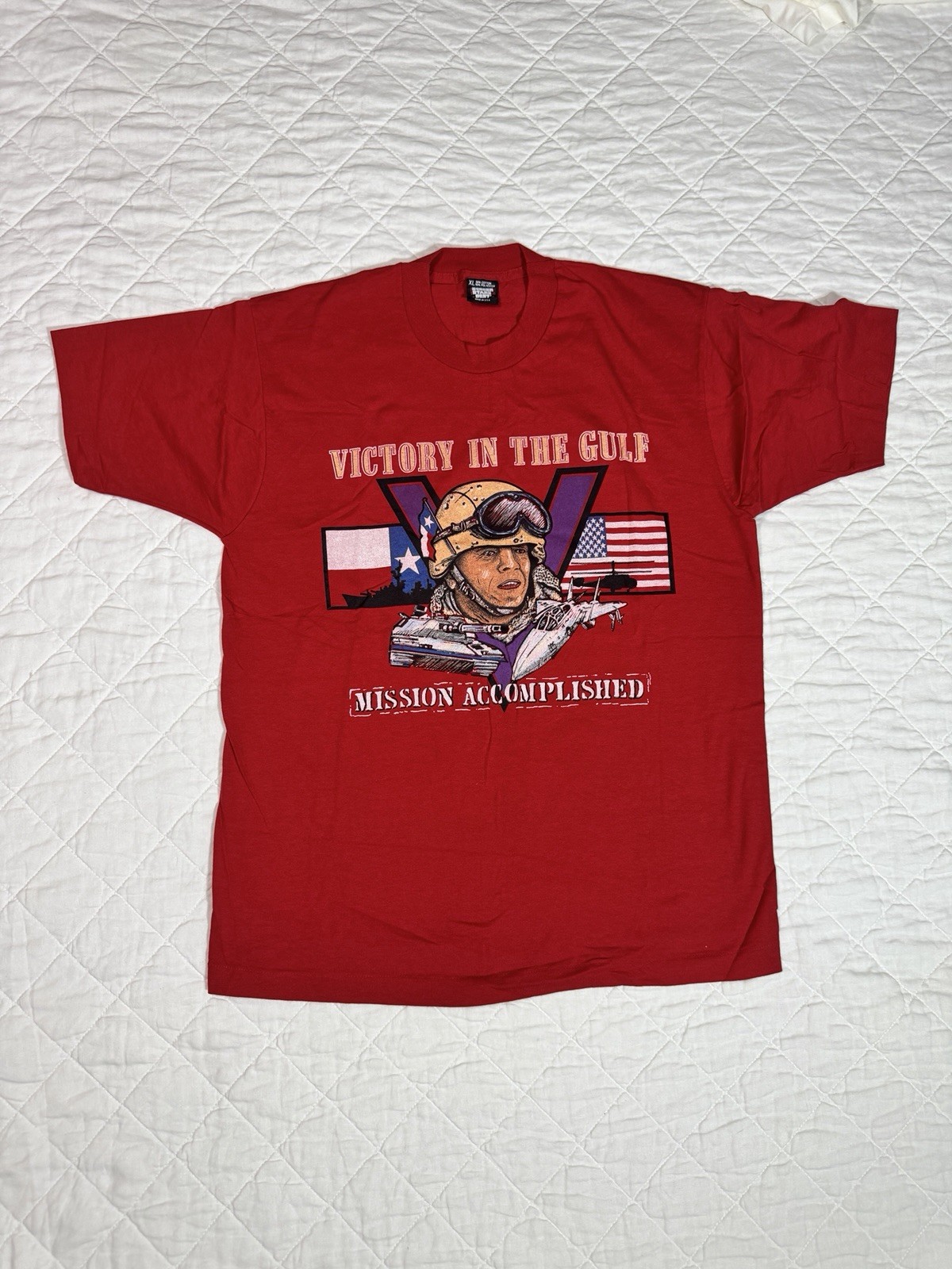 🇺🇸 Vintage Gulf War “Victory in the Gulf” T-Shirt 🇺🇸