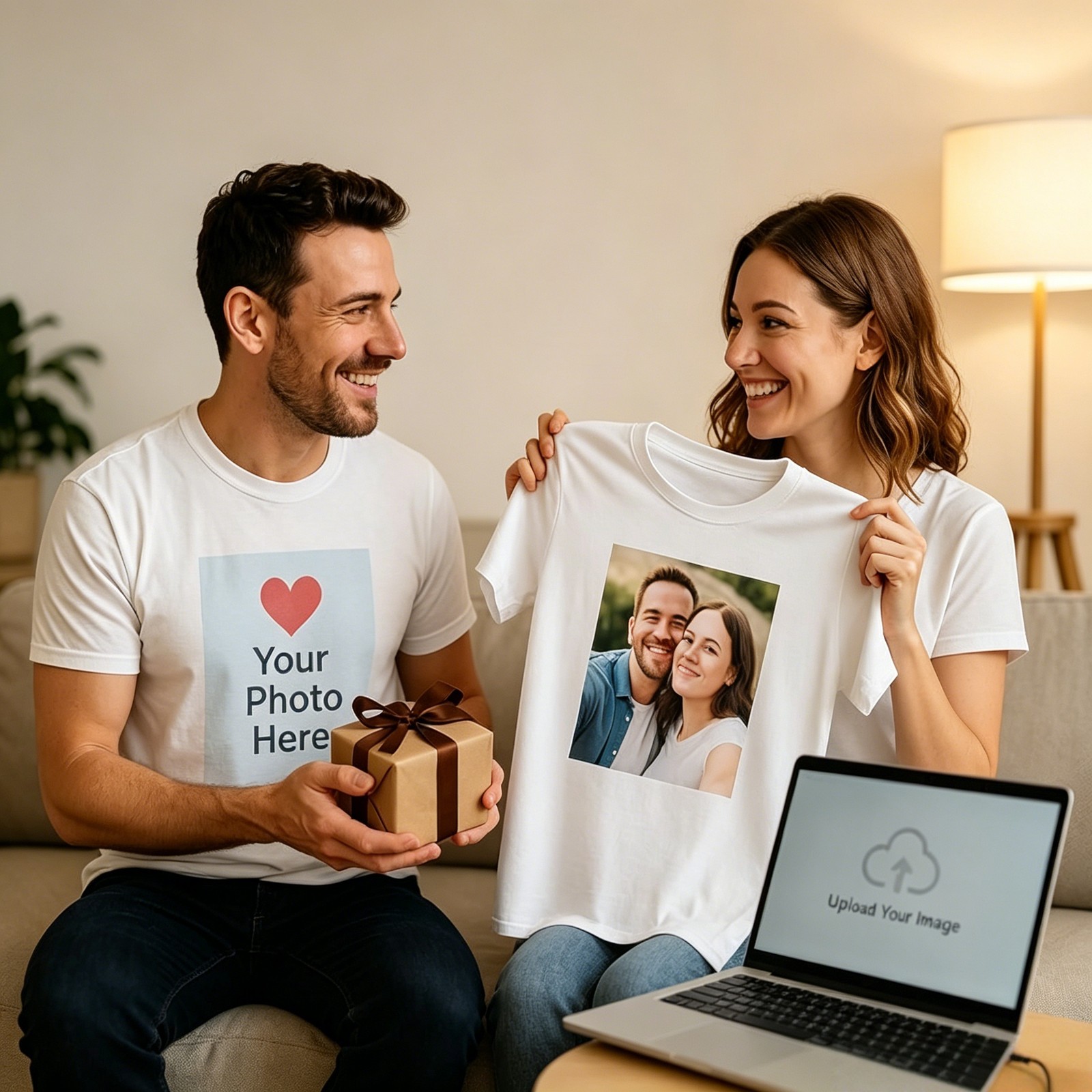 Personalized Custom T-Shirt Printing with your photo, text, logo, anything New